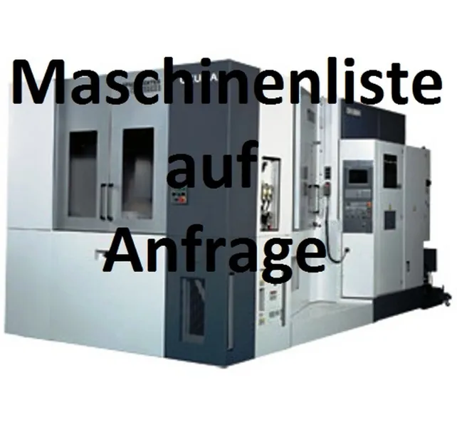Okuma, Mazak, TOS, Gildemeister, Index, ...