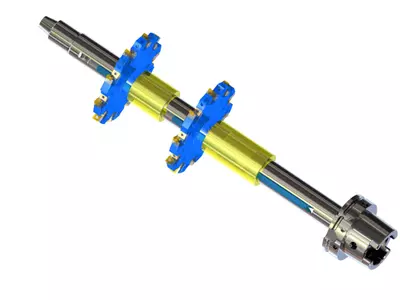 Fräserdorne / Wellen