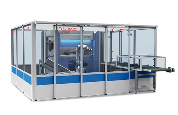 Robot bending cell