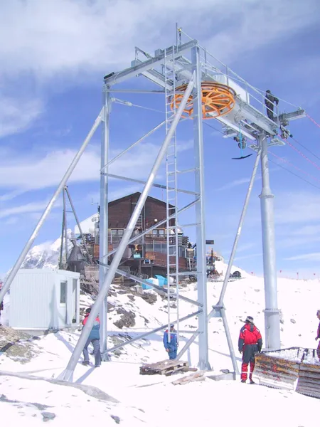 Umlenkstation Skilift