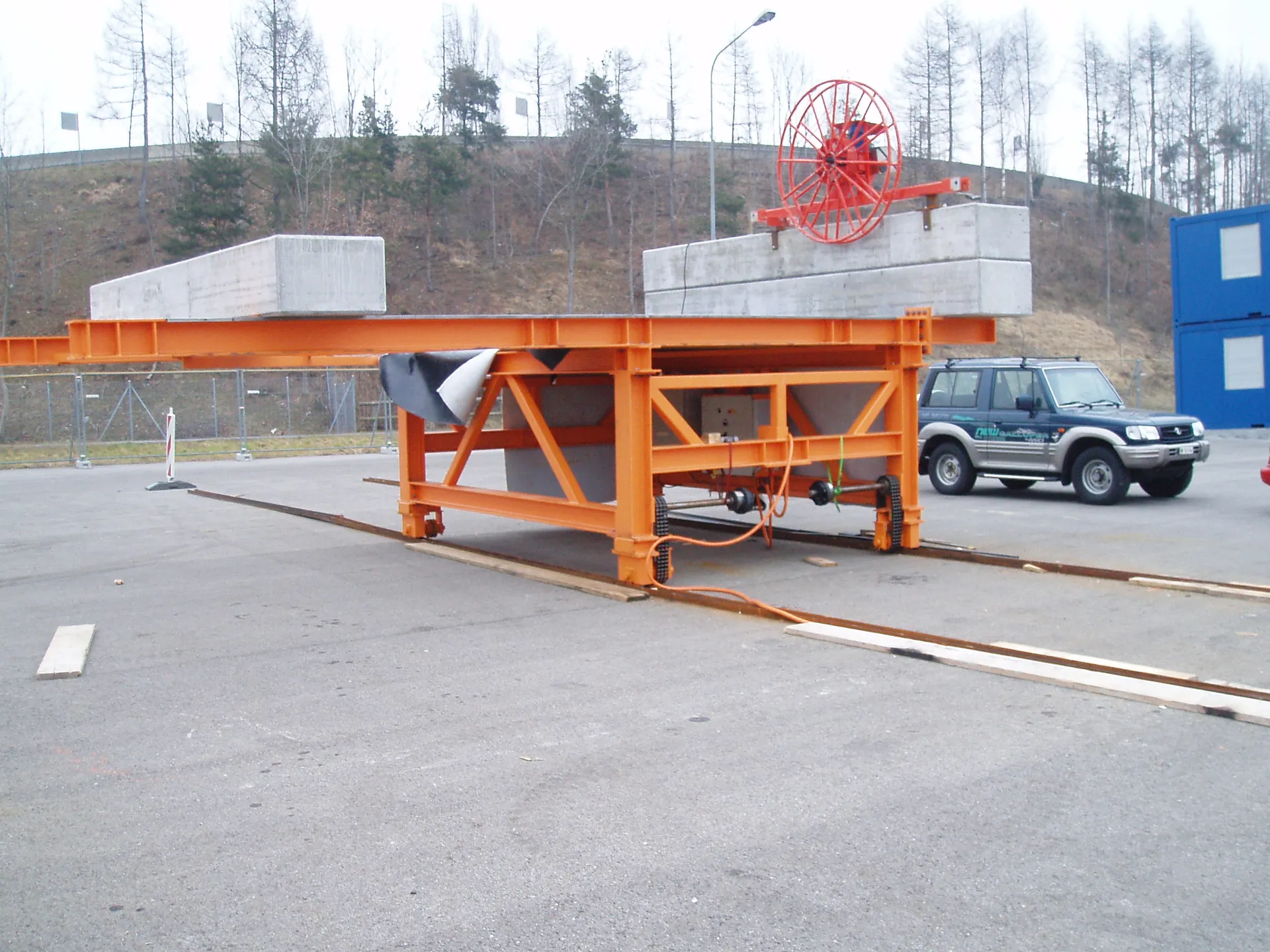 Brückenschalwagen