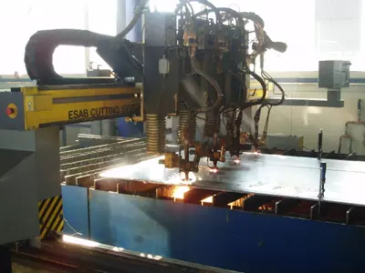 Brennschneidmaschine