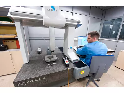 3D Messgerät 7.7.5 Performance mit den Renishaw Mess kopf 