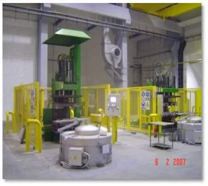 Kokillengießmaschine
