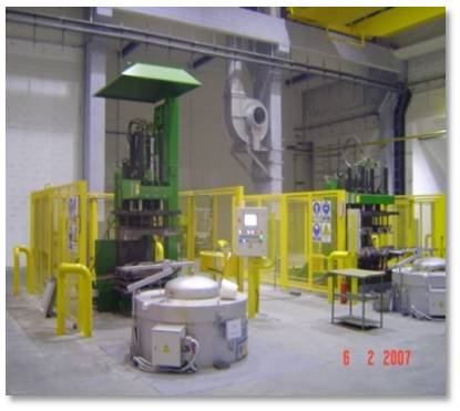 Kokillengießmaschine