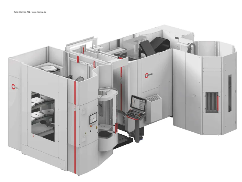 Hermle C22U Dynamic mit HS Flex Palettensystem 2/3