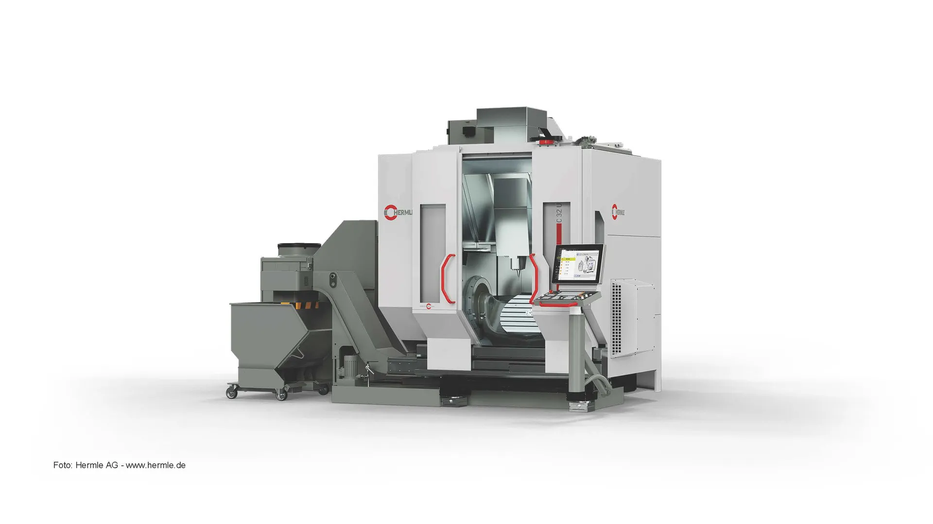 Hermle C32U Dynamic mit Roboterbeladung